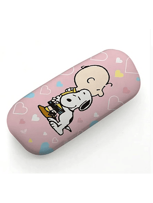 Estuche De Lentes – Snoopy (Rosado)