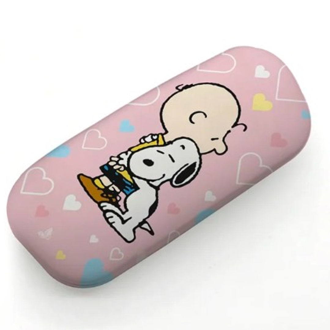 Estuche De Lentes – Snoopy (Rosado) 1