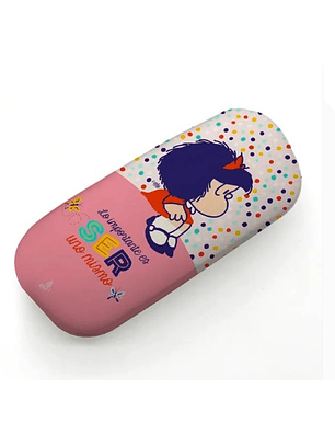 Estuche De Lentes – Mafalda (Rosado)