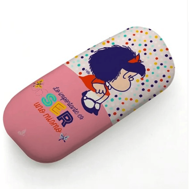 Estuche De Lentes – Mafalda (Rosado) 1