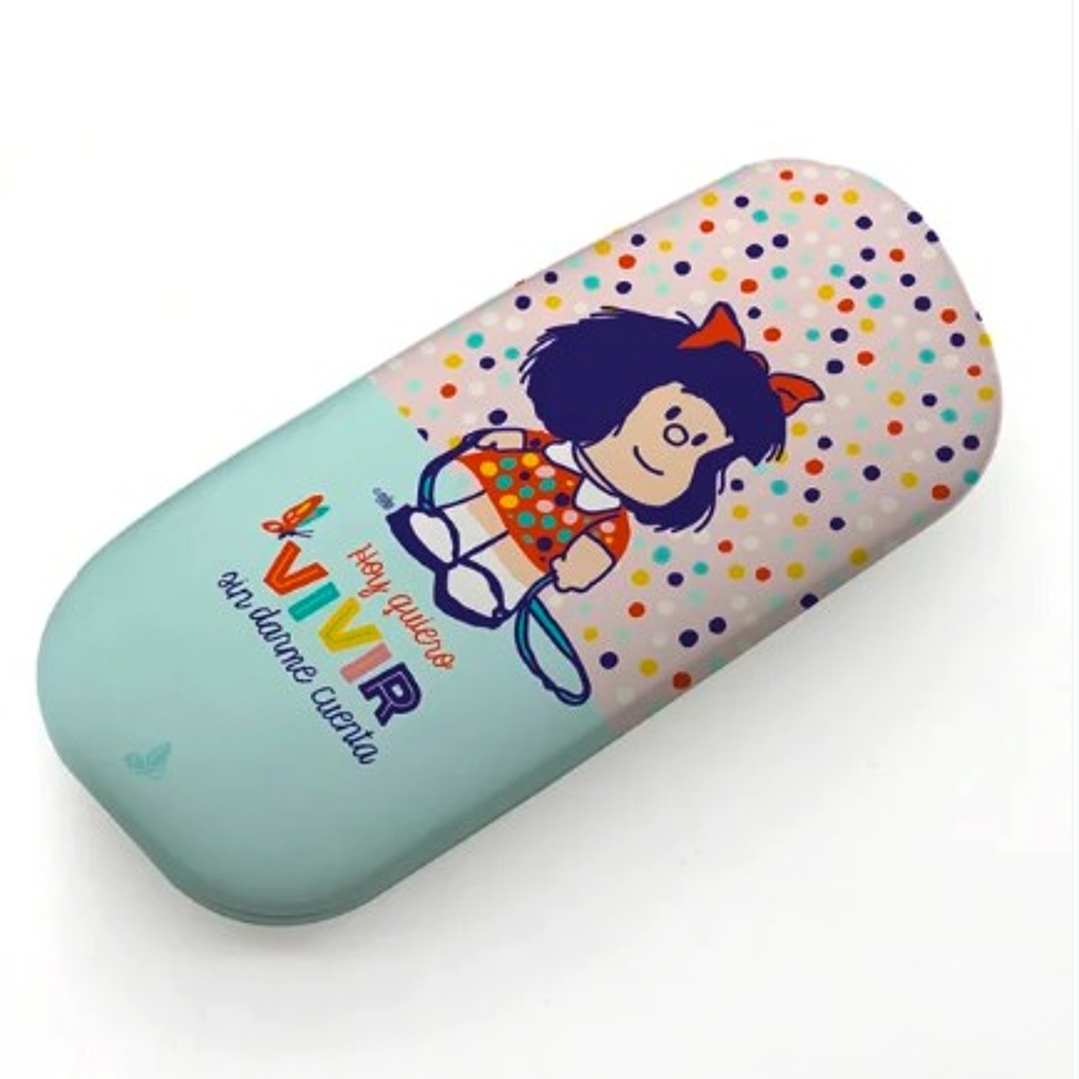 Estuche De Lentes – Mafalda (Celeste) 1