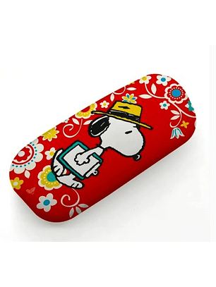 Estuche De Lentes – Snoopy (Rojo)