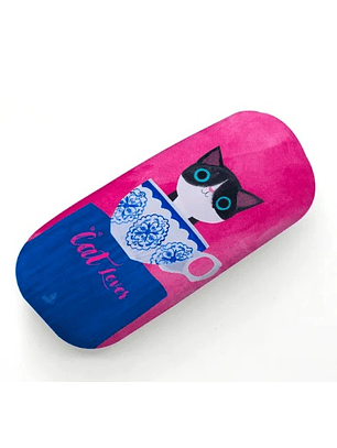 Estuche De Lentes – Planet Cat (Rosado)