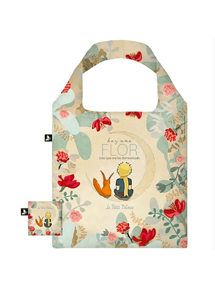 Bolsa De Compras Reutilizable – El Principito (El Zorro Y La Flor)