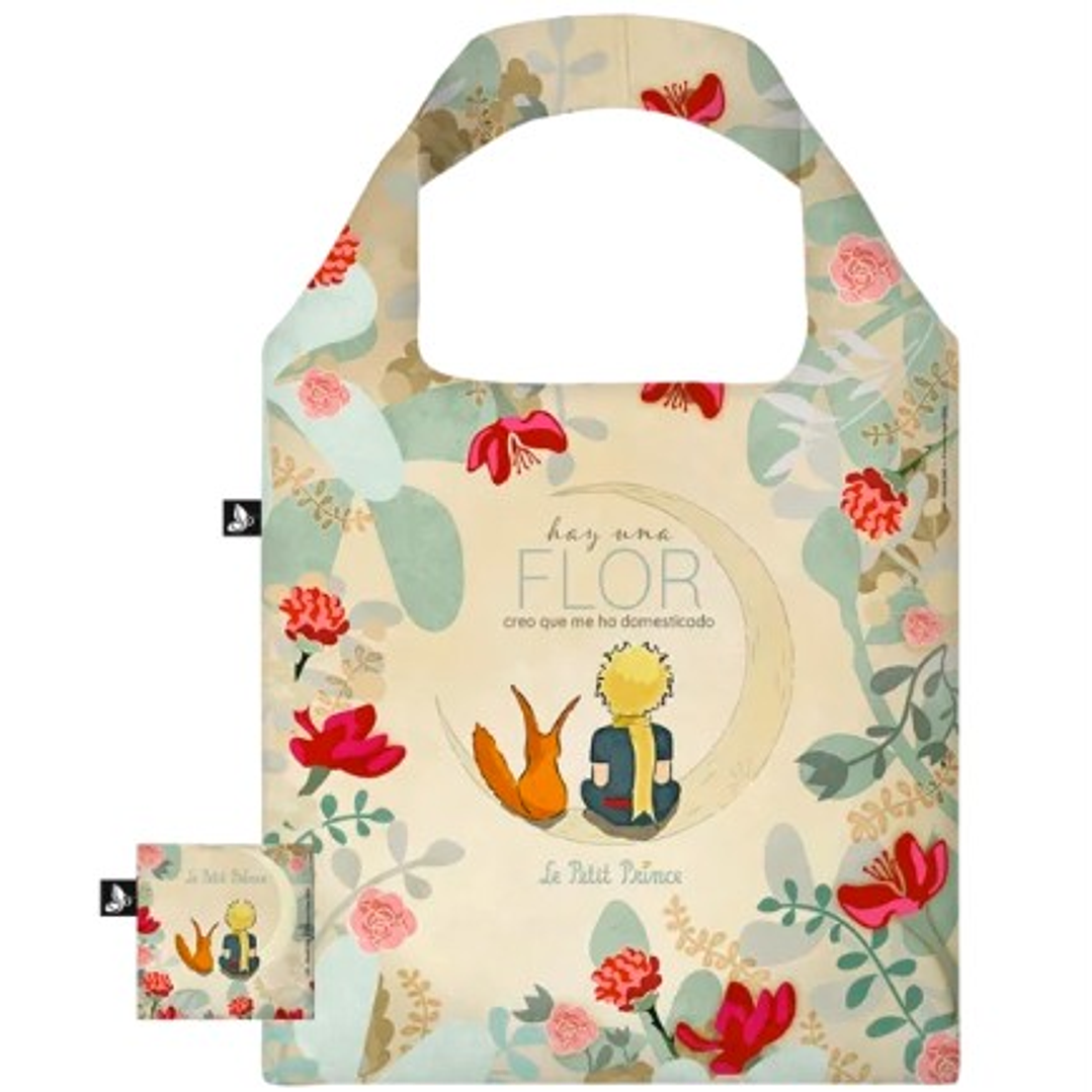Bolsa De Compras Reutilizable – El Principito (El Zorro Y La Flor) 1