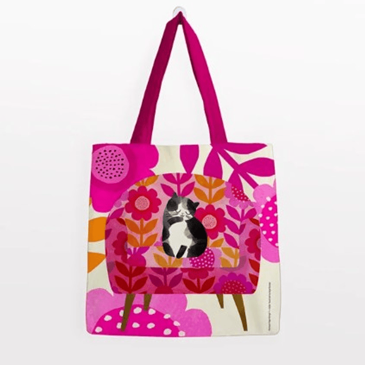 Bolsa Algodón Grande – Planet Cat – 2 1