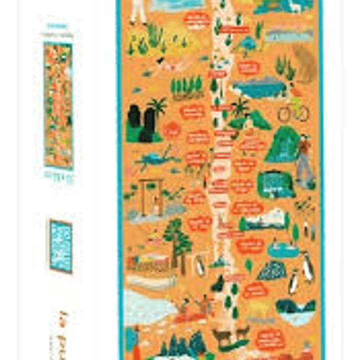 Puzzle 200 Piezas Mapa Regiones Y Ciudades De Chile 1