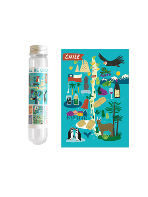 Mini Puzzle Chile - 150 Piezas