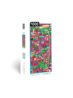 Puzzle Mapa Ruta Del Vino - 1000 Piezas