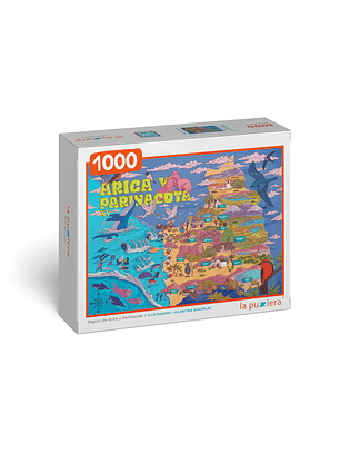 Puzzle Región Arica Y Parinacota 1000 Piezas