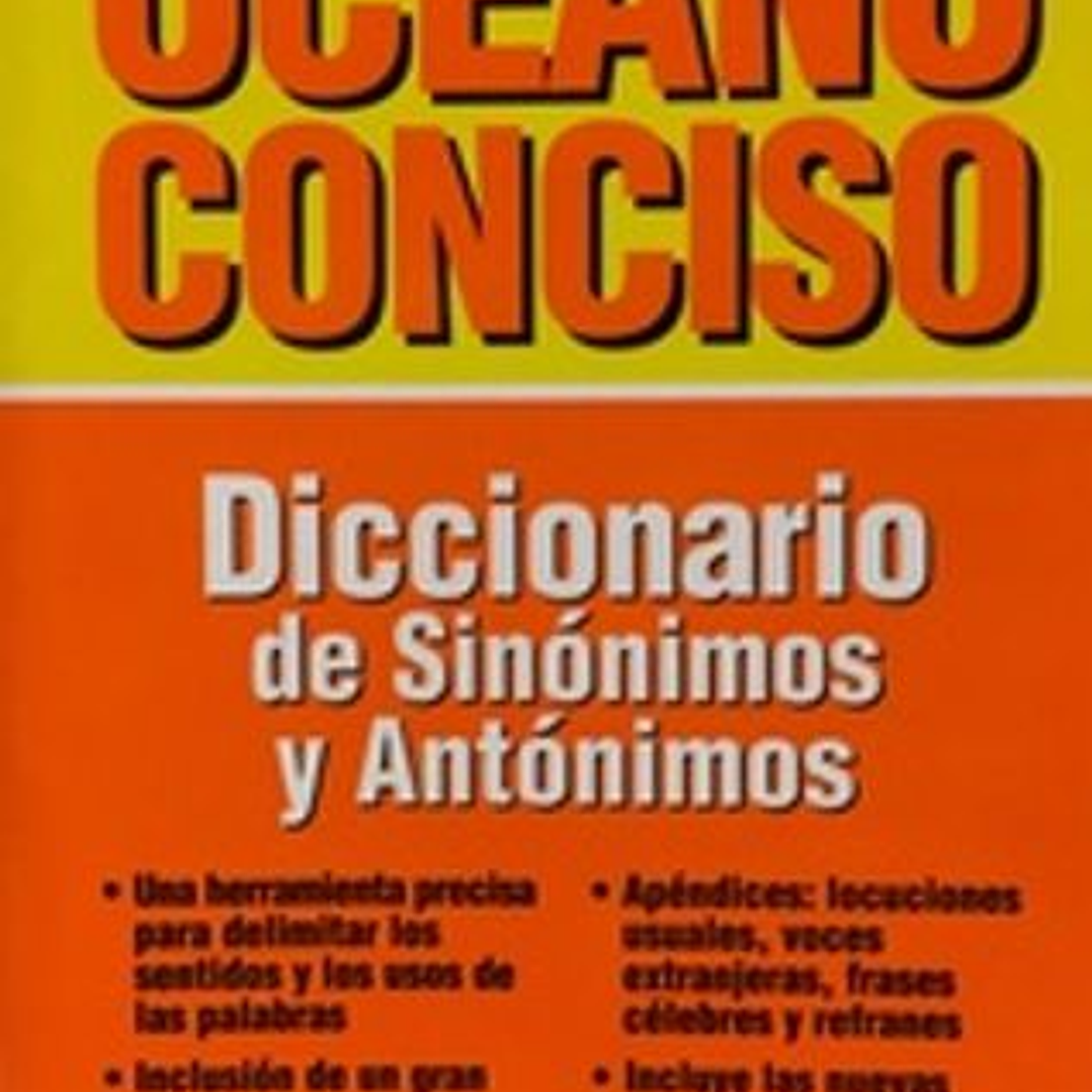 Diccionario De Sinonimos Y Antonimos  1