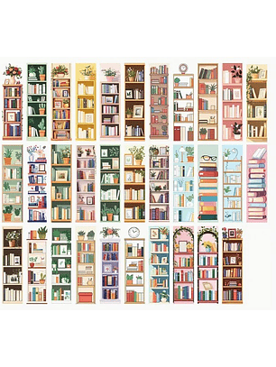 Marcapagina De Carton - Libros