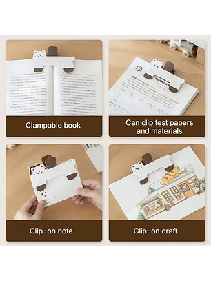 Marcapagina De Plastico - Clip Gato