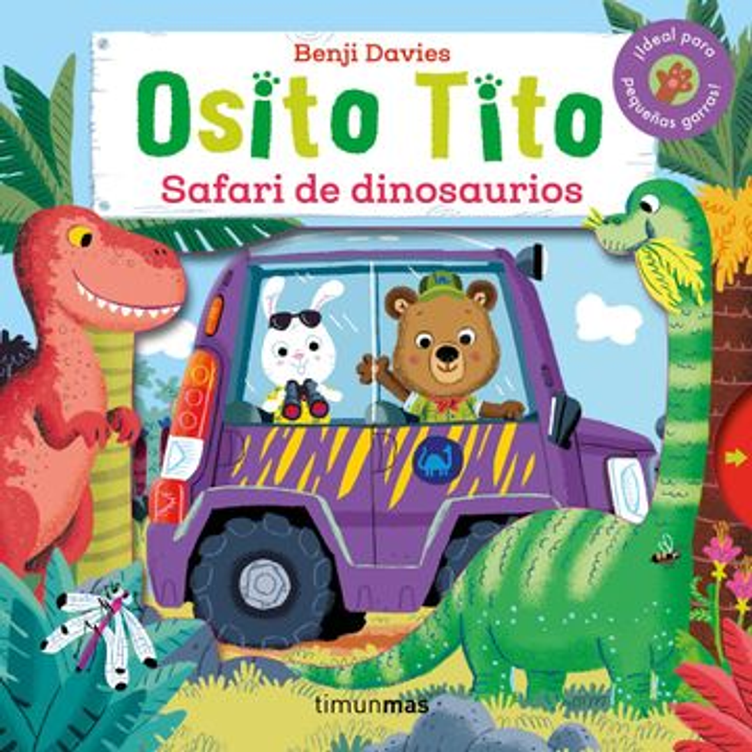 Osito Tito Safari De Dinosaurios 1