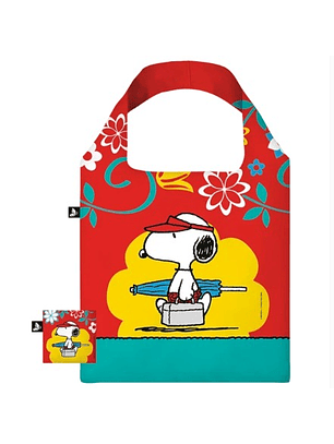 Bolsa De Compras Reutilizable – Snoopy (Va A La Playa)