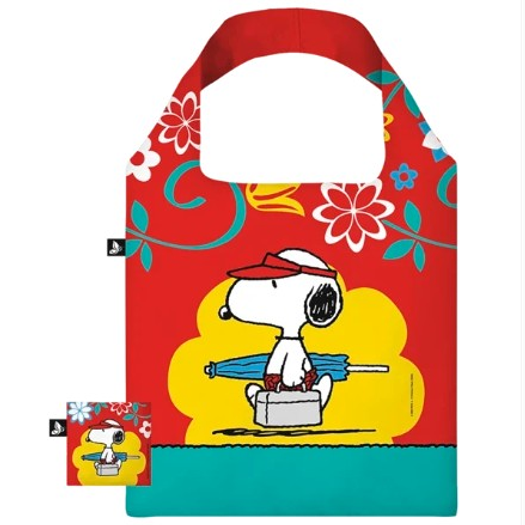 Bolsa De Compras Reutilizable – Snoopy (Va A La Playa) 1