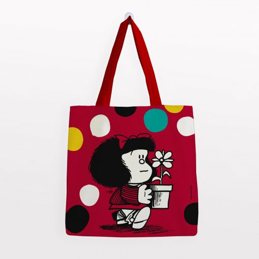 Bolsa De Algodon Grande Mafalda 59 1