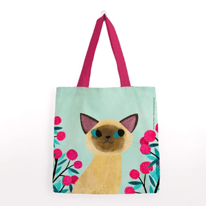 Bolsa Algodón Mediana – Planet Cat – 2 1