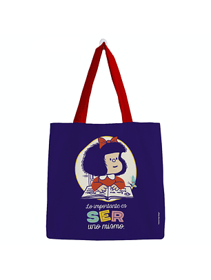 Bolsa Mafalda  Algodon Grande