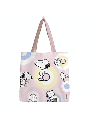 Bolsa Snoopy Algodon Grande