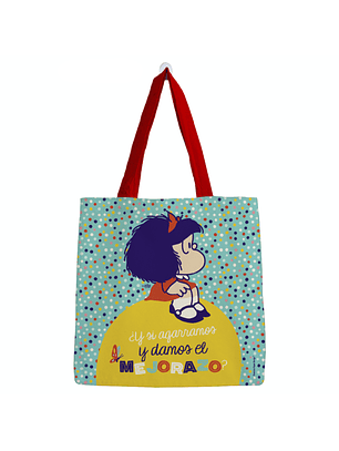 Bolsa Mafalda  Algodon Grande