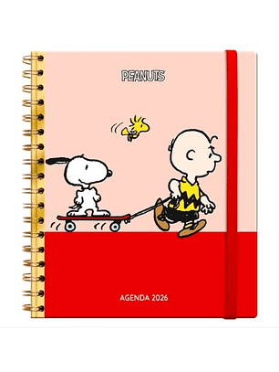 Agenda De Snoopy Diaria 2026 – Espiral (17×20)