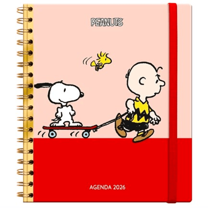 Agenda De Snoopy Diaria 2026 – Espiral (17×20) 1