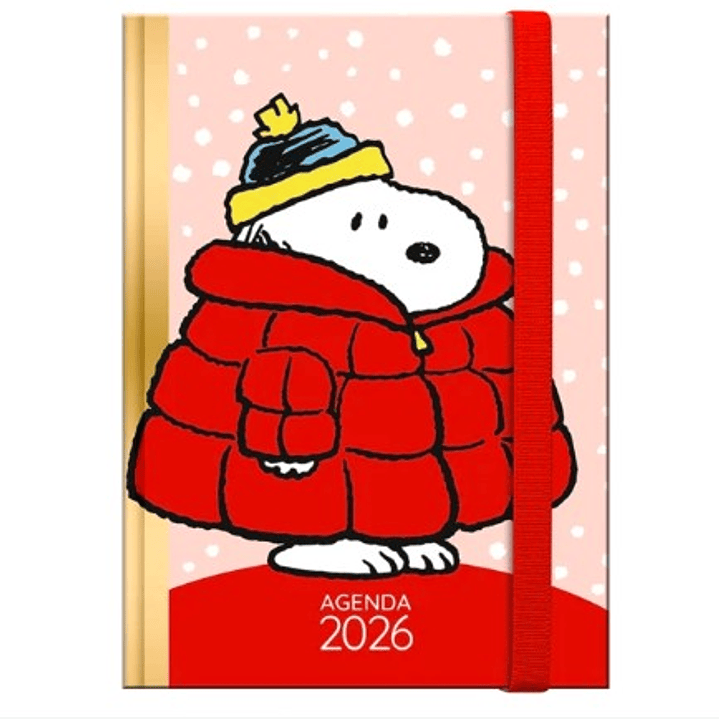 Agenda Snoopy 2026 Semanal – Pequeña (10×14) 1