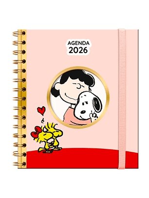 Agenda Snoopy Pocket 2026 – Espiral (13×15)