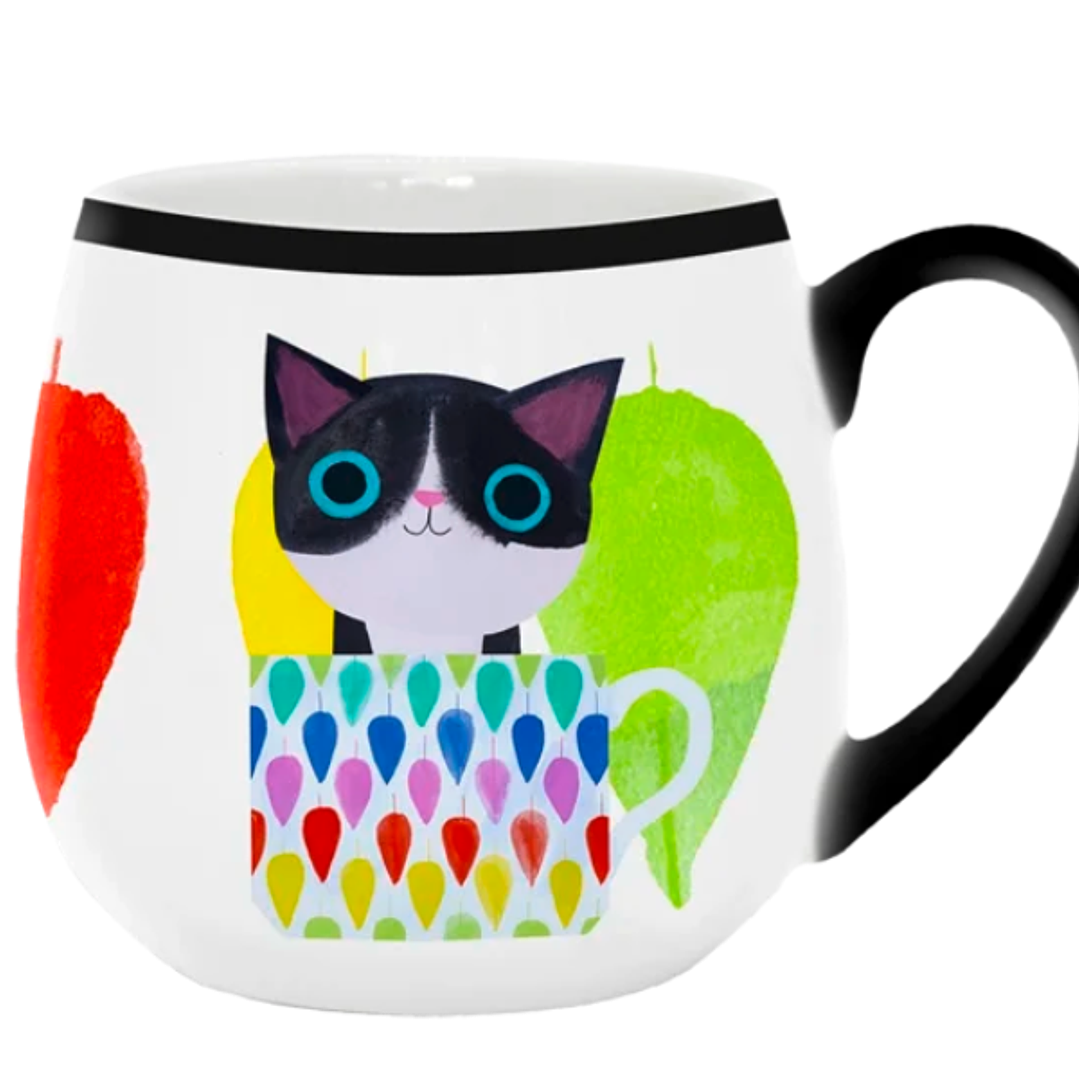 Tazón Redondo 400 Ml – Planet Cat 1