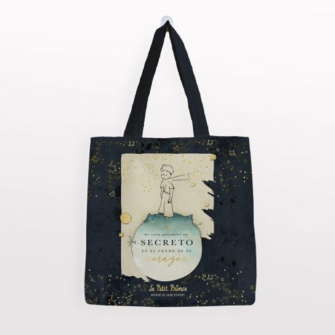 Bolsa De Algodon Grande El Principito 5 1