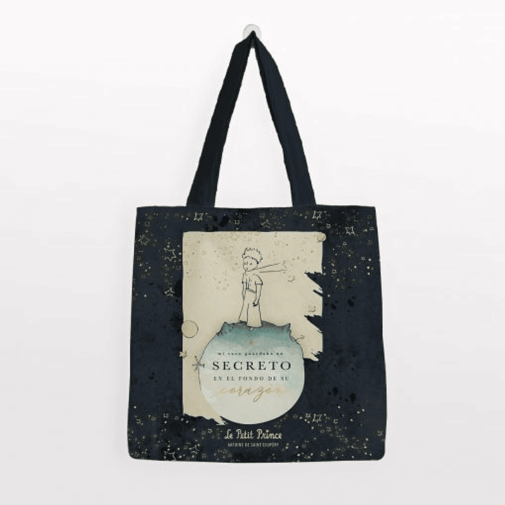 Bolsa De Algodon Grande El Principito 5 1