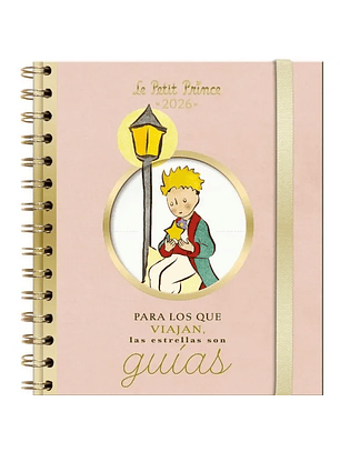 Agenda Principito Pocket 2026 – Espiral (13×15)