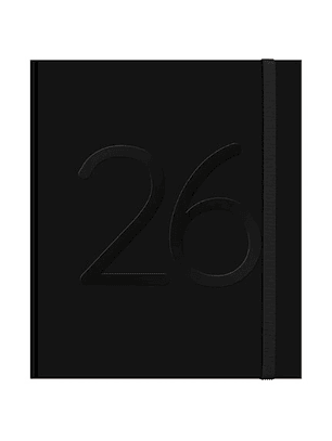 Agenda Black Semanal 2026 (17×20)
