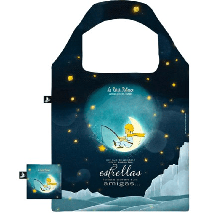 Bolsa De Compras Reutilizable – El Principito (Pescando) 1