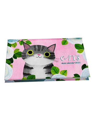 Calendario De Escritorio 2026 – Planet Cat