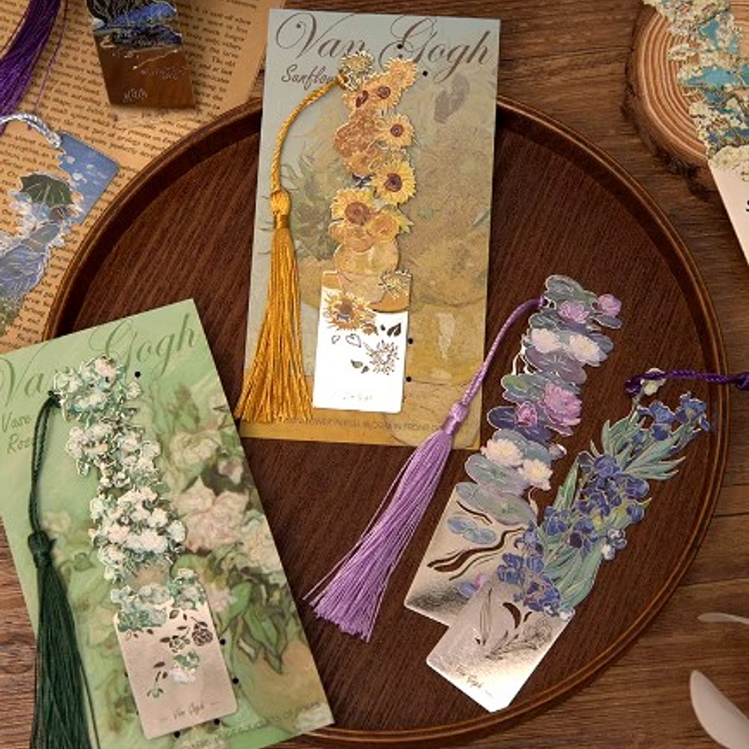 Marcapagina Metalico - Arte (Sin Borde) 1