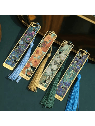 Marcapagina Metalico - Arte (Con Borde)