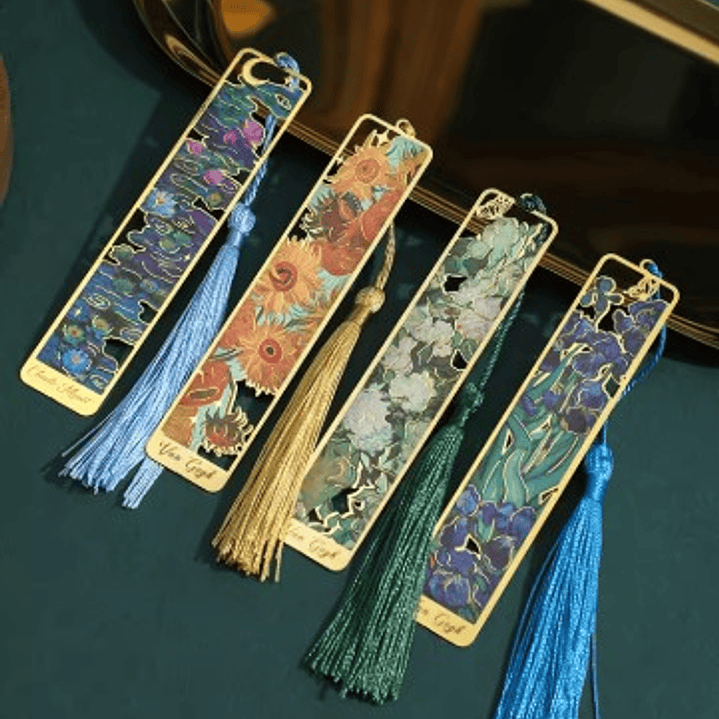 Marcapagina Metalico - Arte (Con Borde) 1