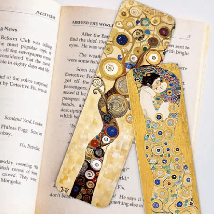 Marcapagina De Carton - Klimt 1