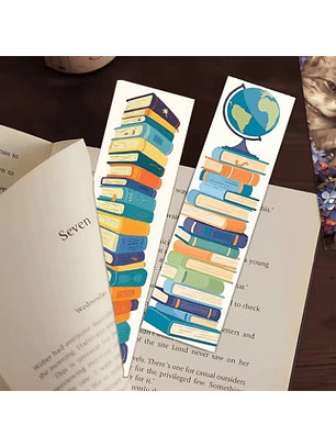 Marcapagina De Carton - Libros