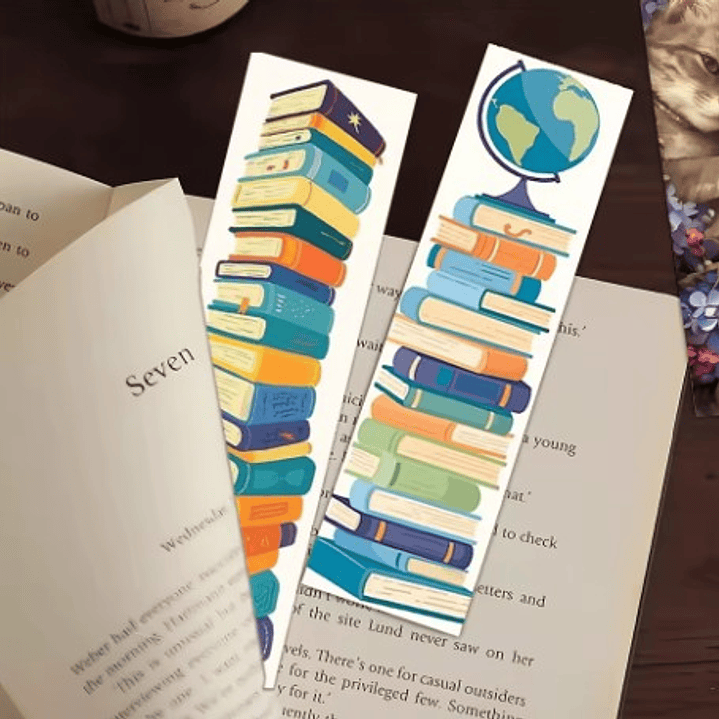 Marcapagina De Carton - Libros 1