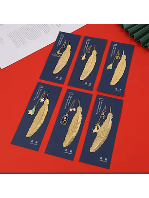 Marcapagina Metalico - Pluma De Principito