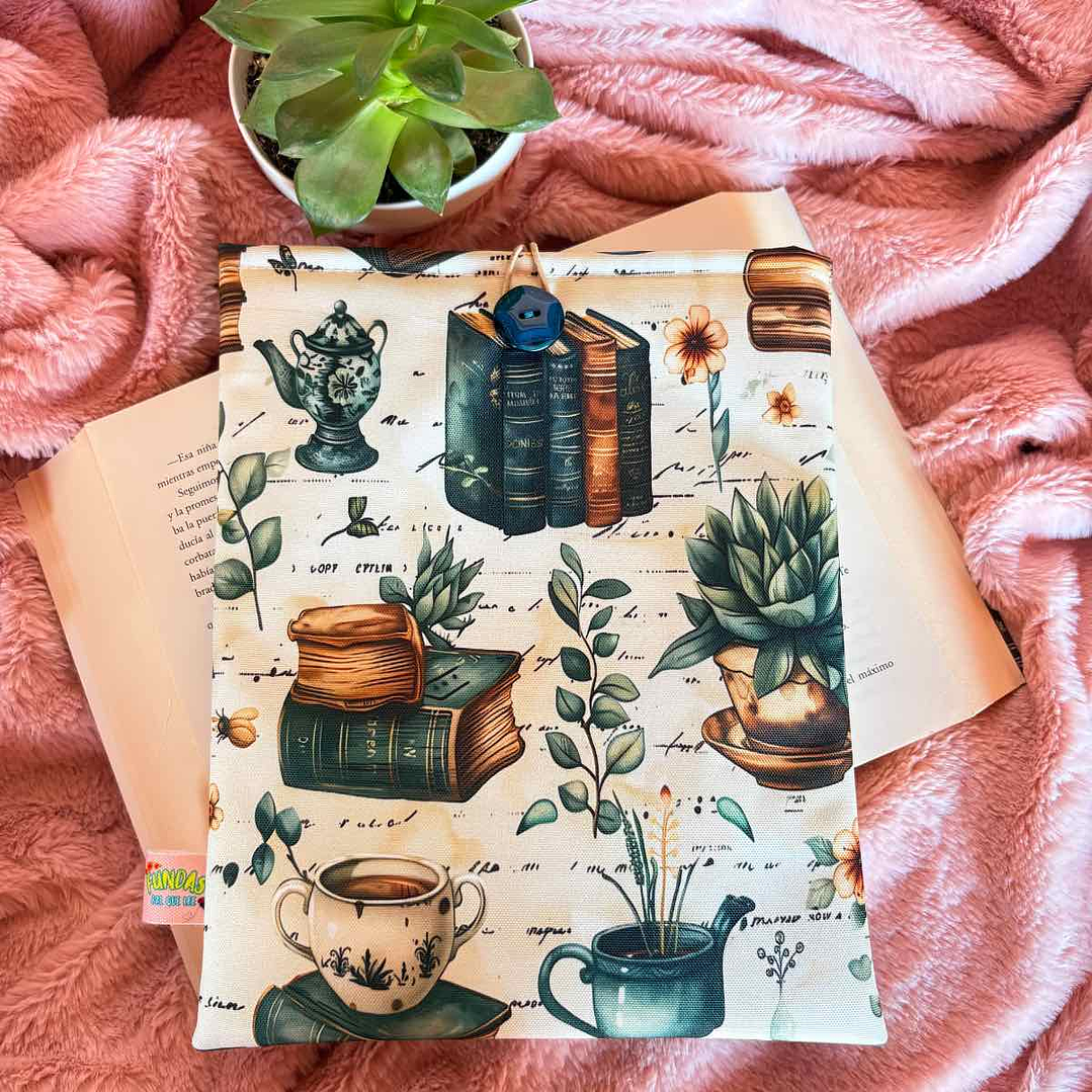 Funda Para Libro (Con Boton) - Libros Vintage 1