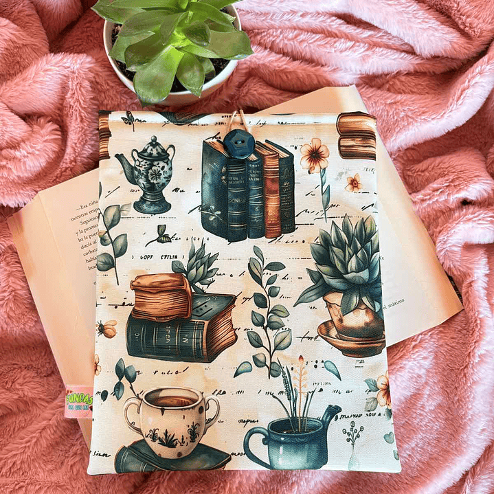 Funda Para Libro (Con Boton) - Libros Vintage 1