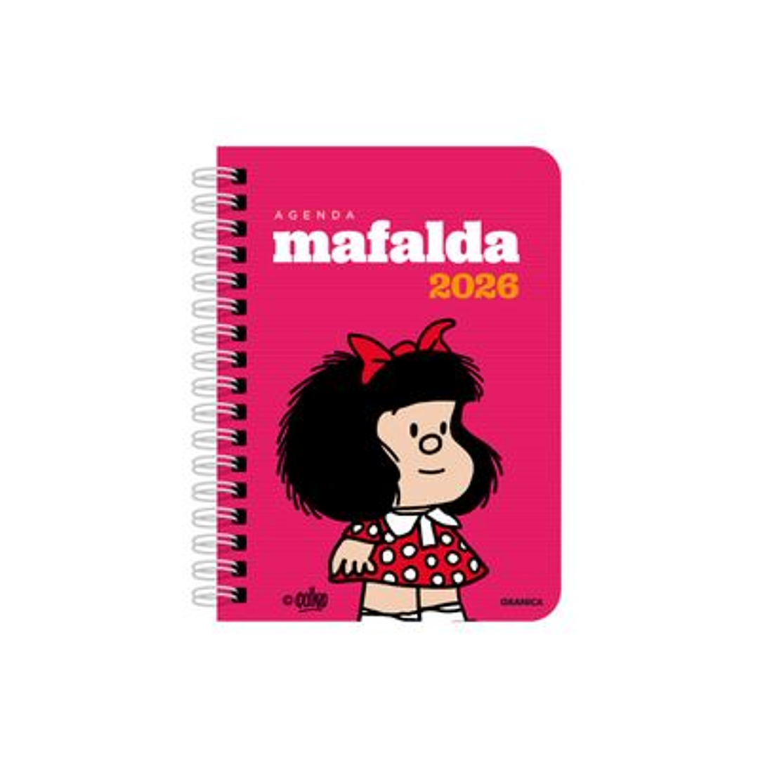 Agenda Mafalda 2026 Dia Por Pagina 1