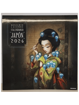 Calendario Pared 2026 - Benjamin Lacombe 