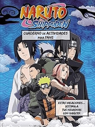 Cuaderno De Actividades Para Fans Naruto Shippuden