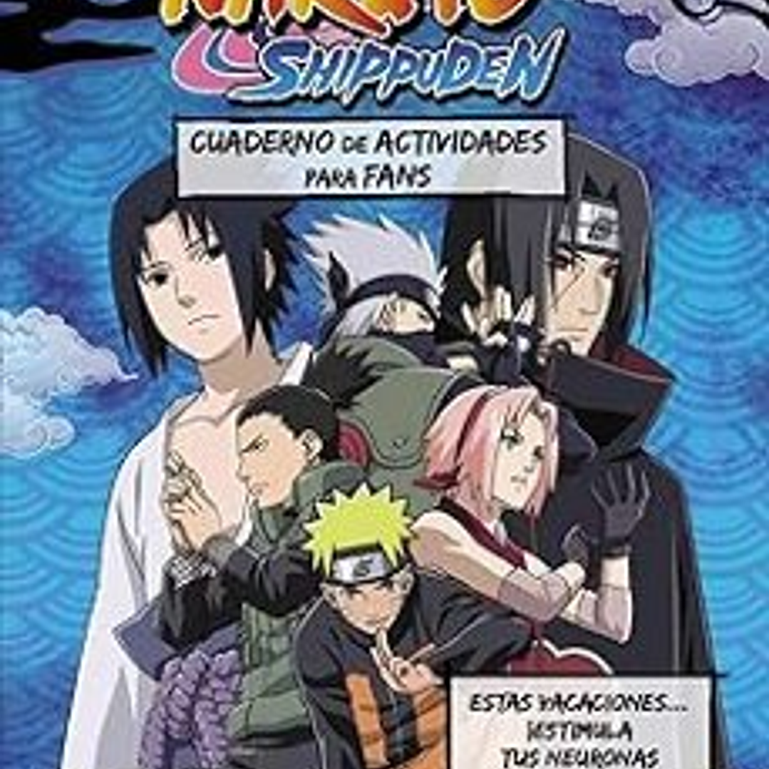Cuaderno De Actividades Para Fans Naruto Shippuden 1