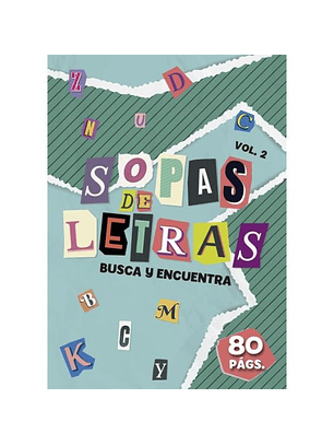  Sopas De Letras Busca Y Encuentra - Vol 2